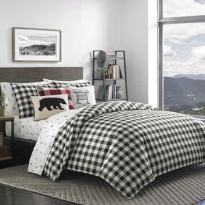 Eddie Bauer King Size Duvet Cover and Pillow Shams